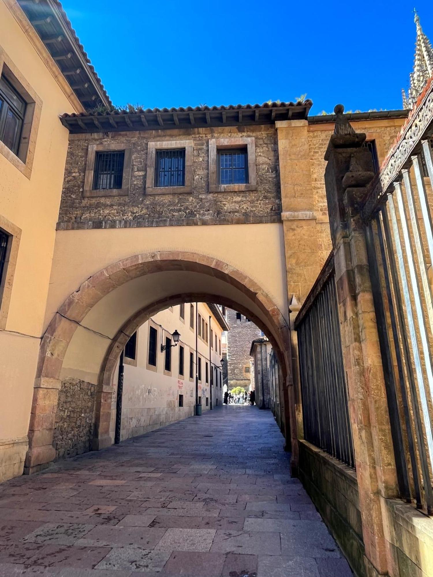 Apartamento Salsipuedes-La Catedral Oviedo Bagian luar foto